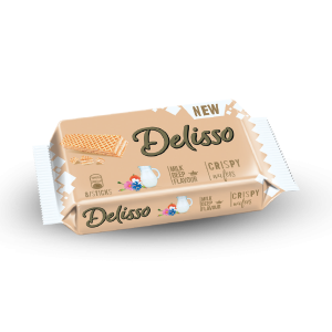 Delisso Milk Deep Flavour Crispy Wafers