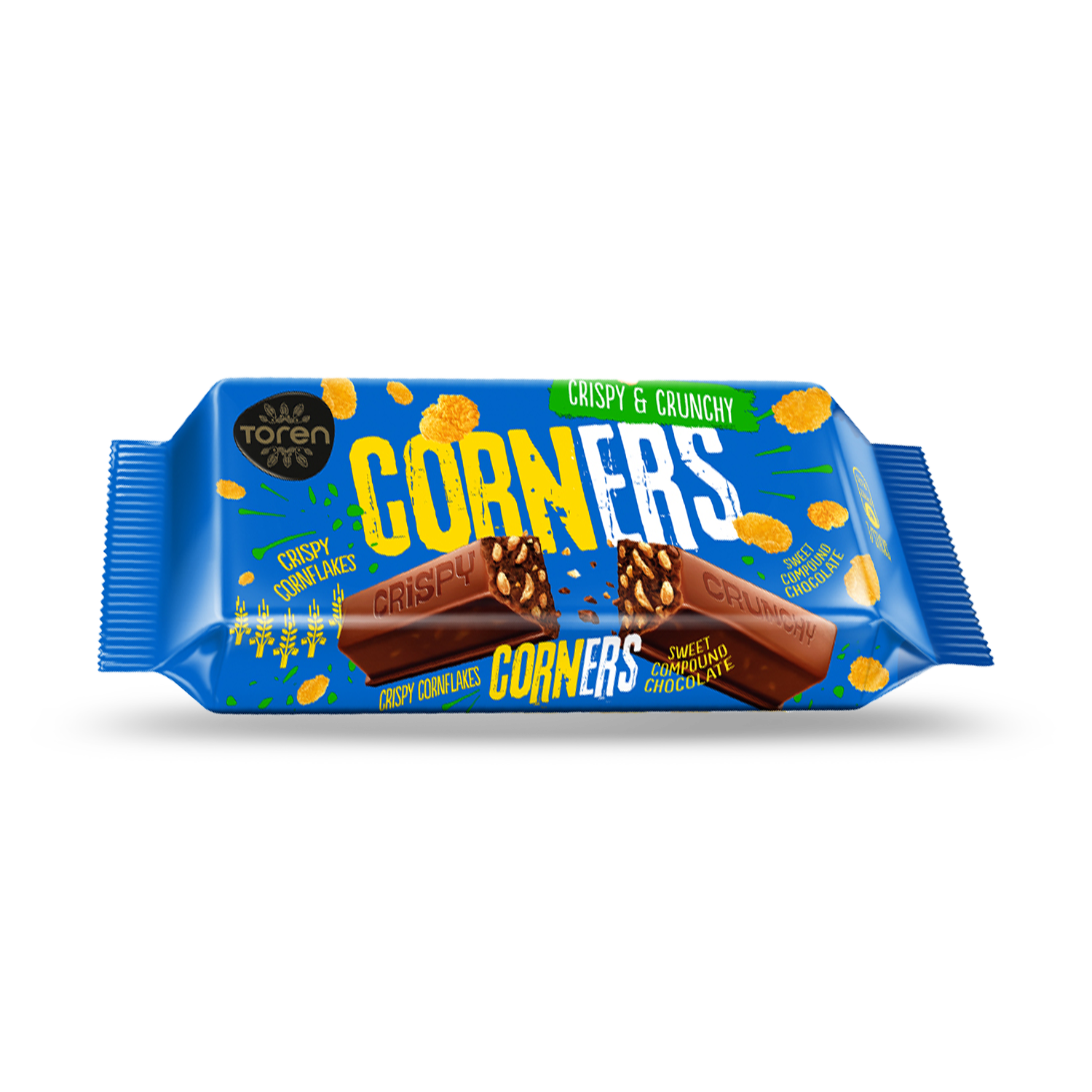 Corners Compound Chocolate with Crispy Cornflakes
