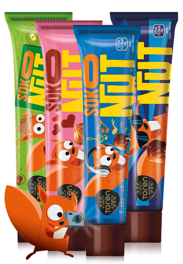 Şokonut-Tupe hazelnut cream chocolate plastic